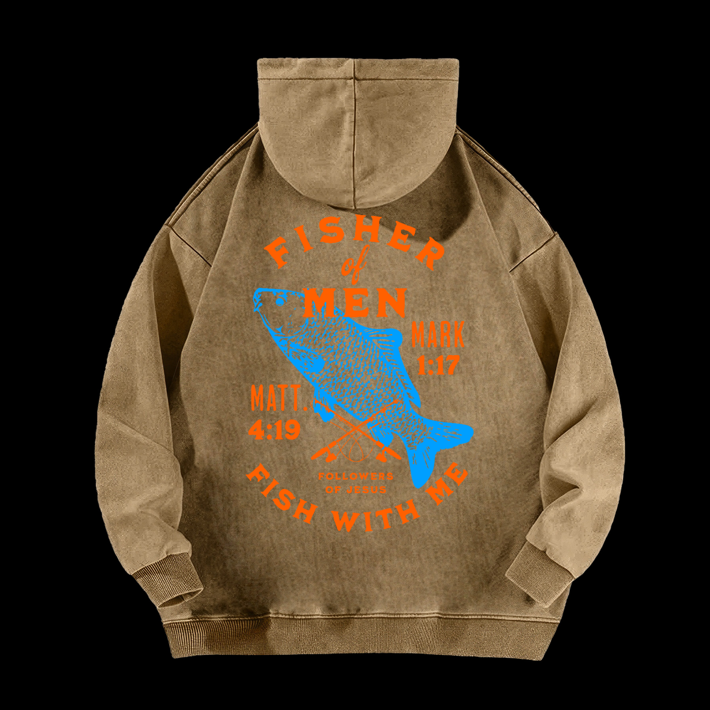 Fisher Of Men Washed Hoodie