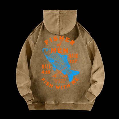 Fisher Of Men Washed Hoodie