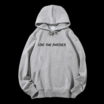 Love One Another Drawstring Hoodie
