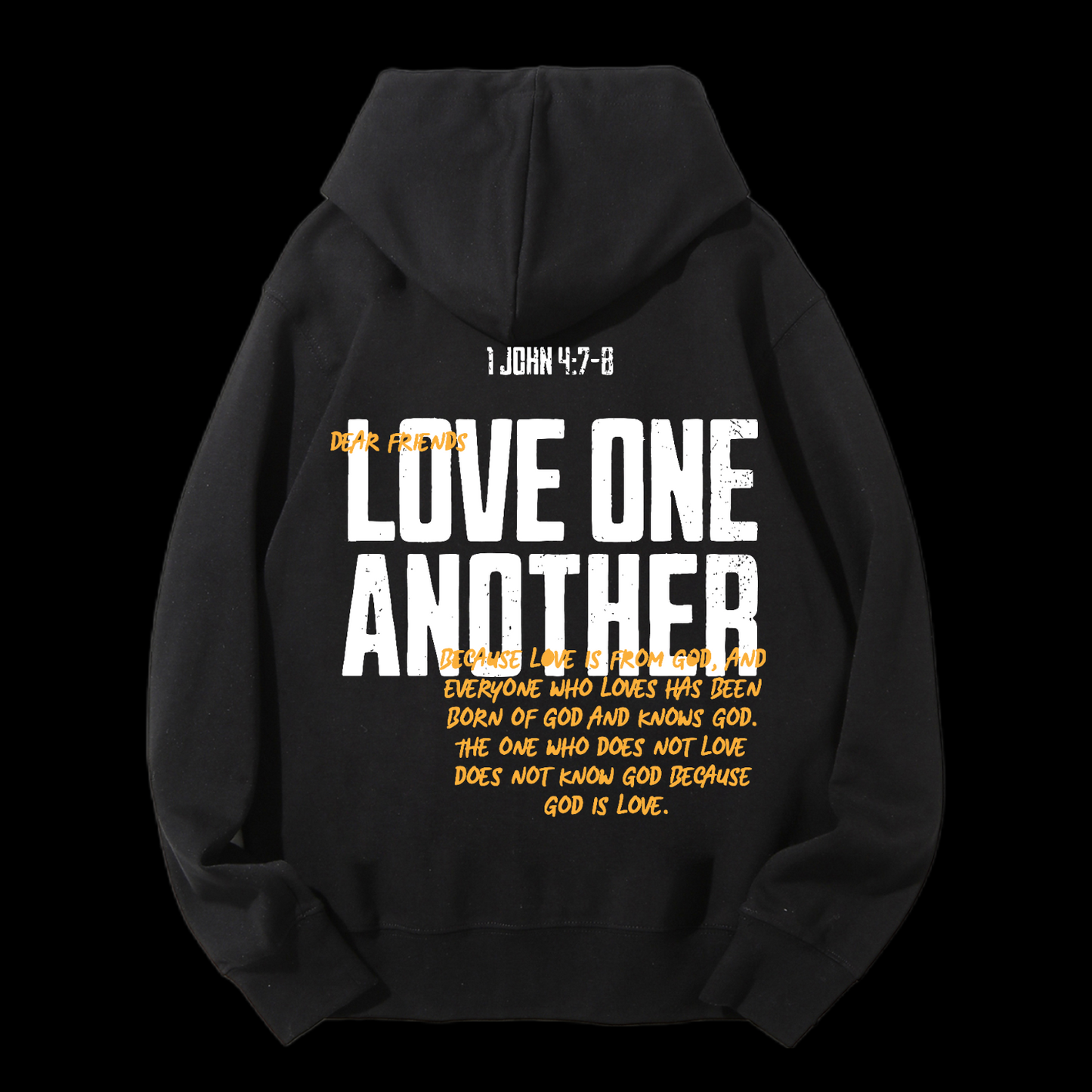 Love One Another Drawstring Hoodie