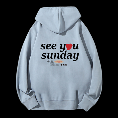 Faith Is Believe In Jesus Drawstring Hoodie