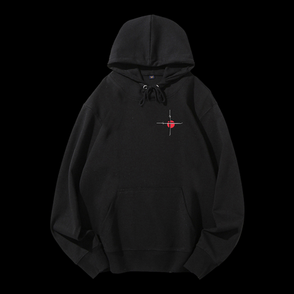 Fear No Evil Drawstring Hoodie