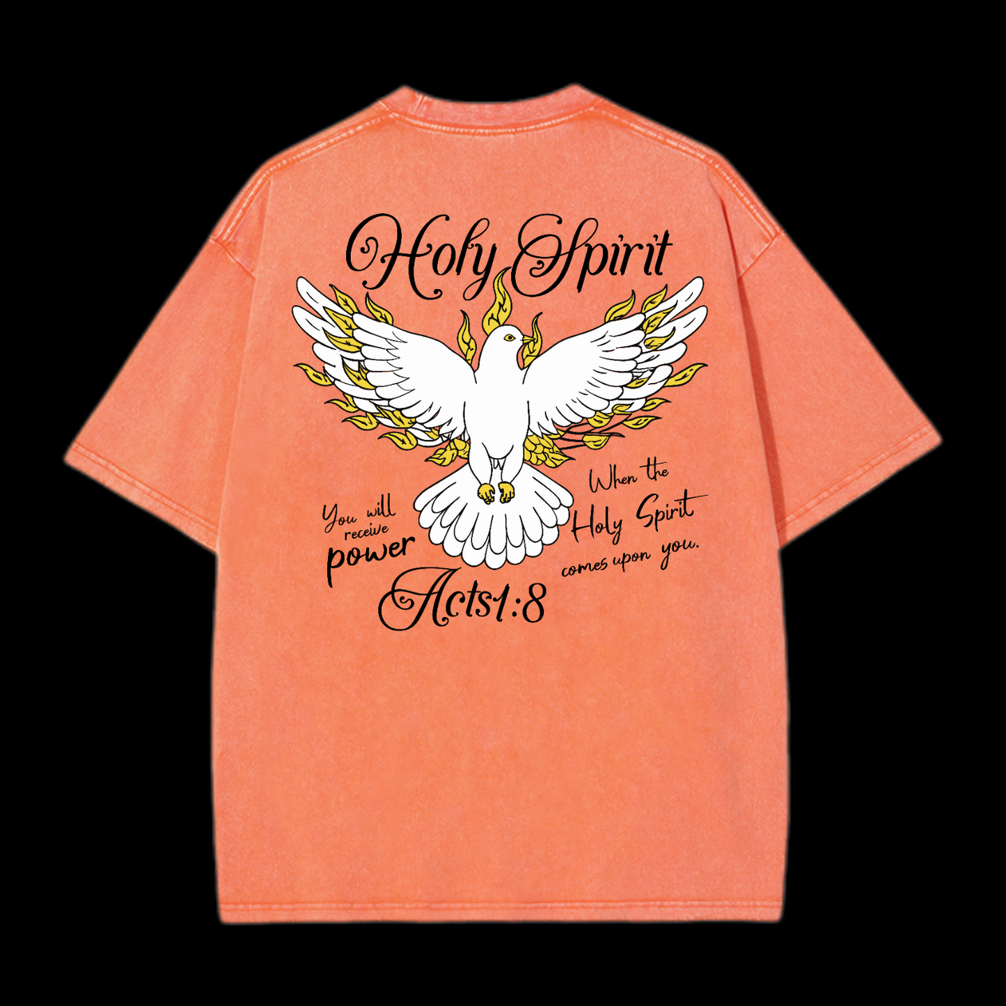 Holy Spirit Washed T-Shirt