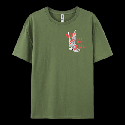 Holy Spirit Come  Cotton T-Shirt
