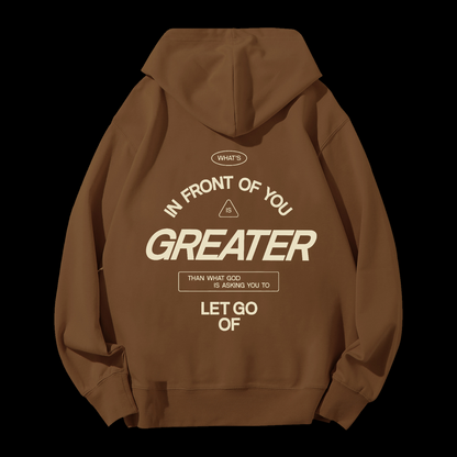 In Front Of You Is Greater Drawstring Hoodie