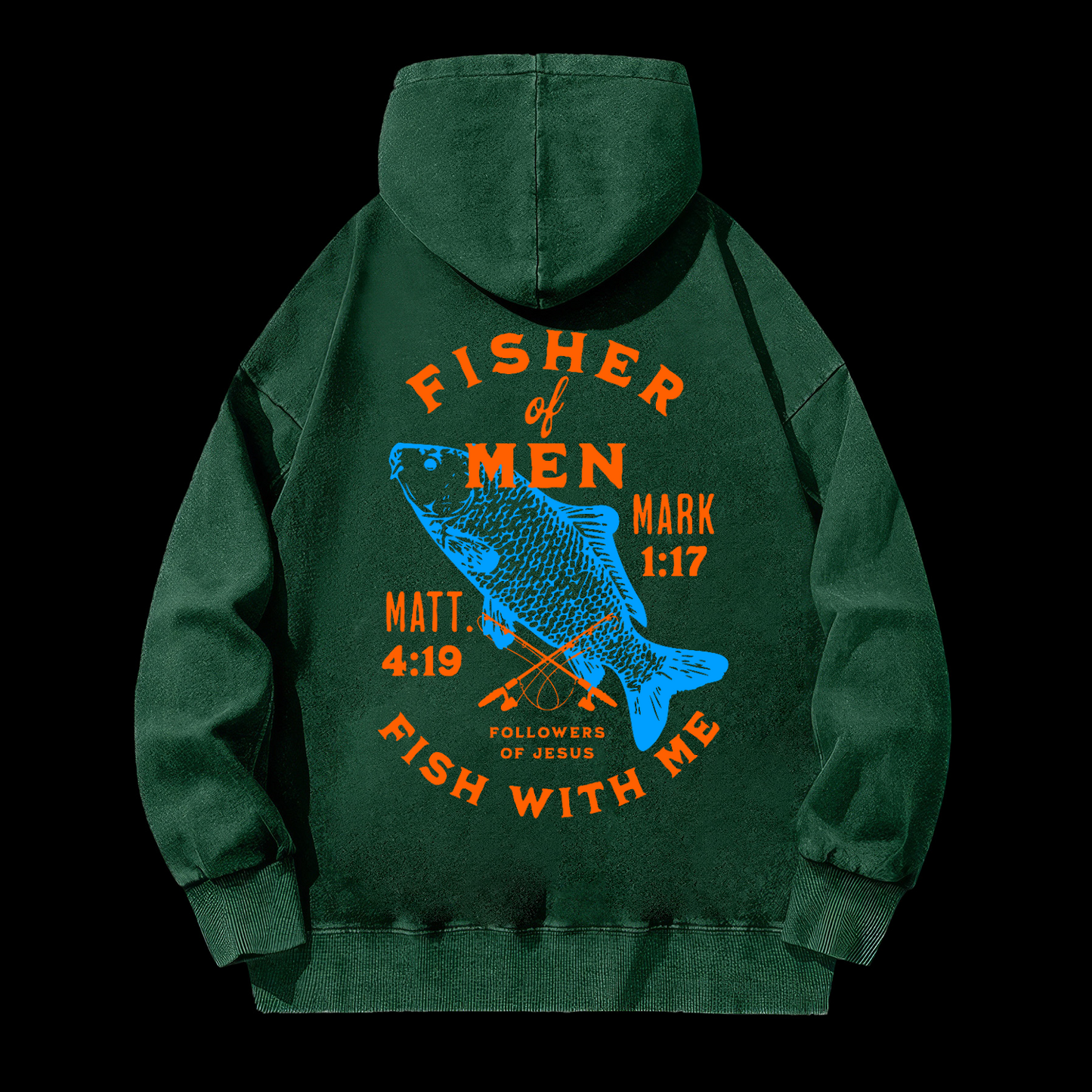 Fisher Of Men Washed Hoodie