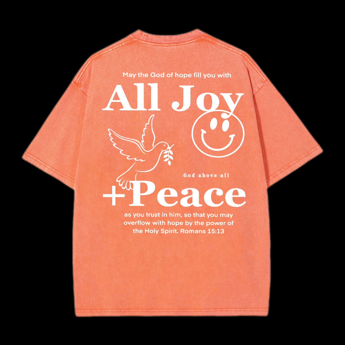 God Above All  Washed T-Shirt