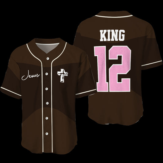 Jesus Is King Mesh Baseball Jerseys
