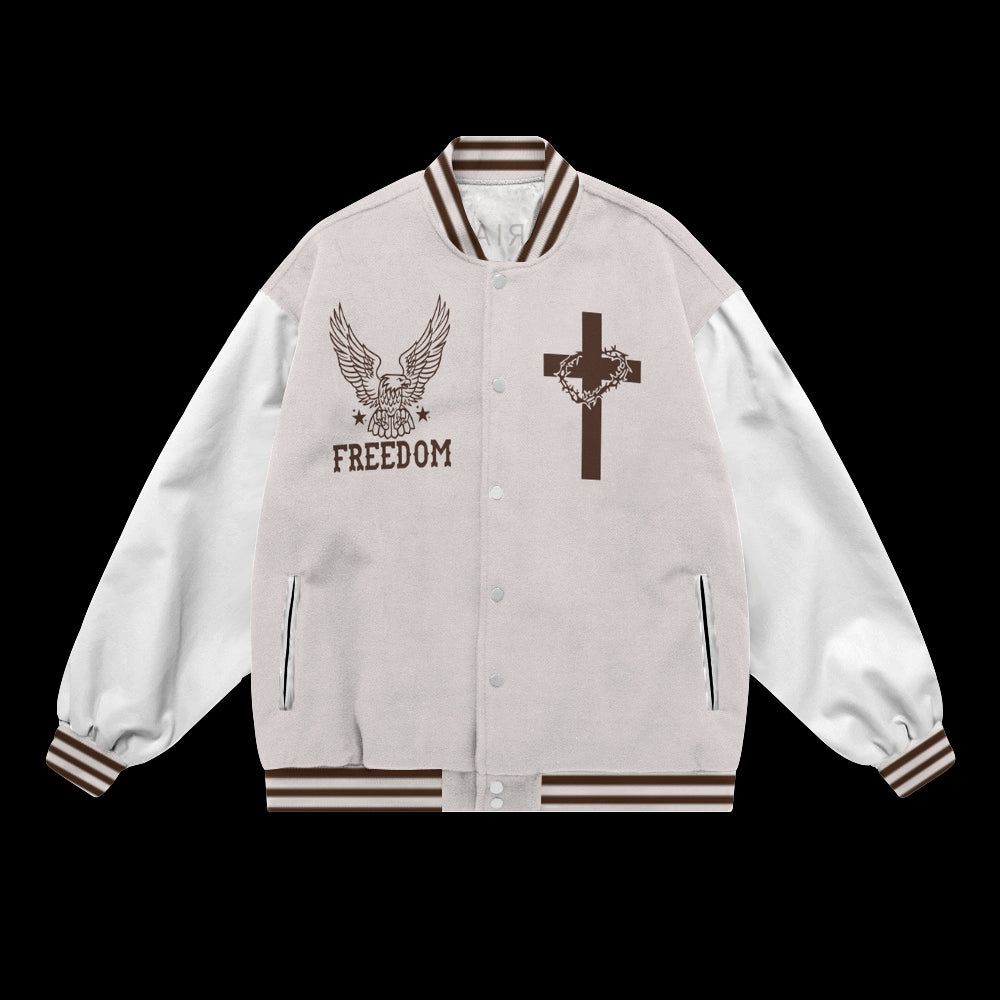 Glory And Empire Baseball Jacket