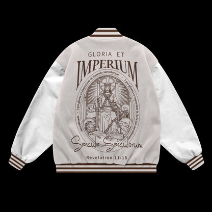 Glory And Empire Baseball Jacket