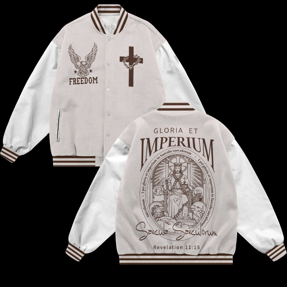 Glory And Empire Baseball Jacket
