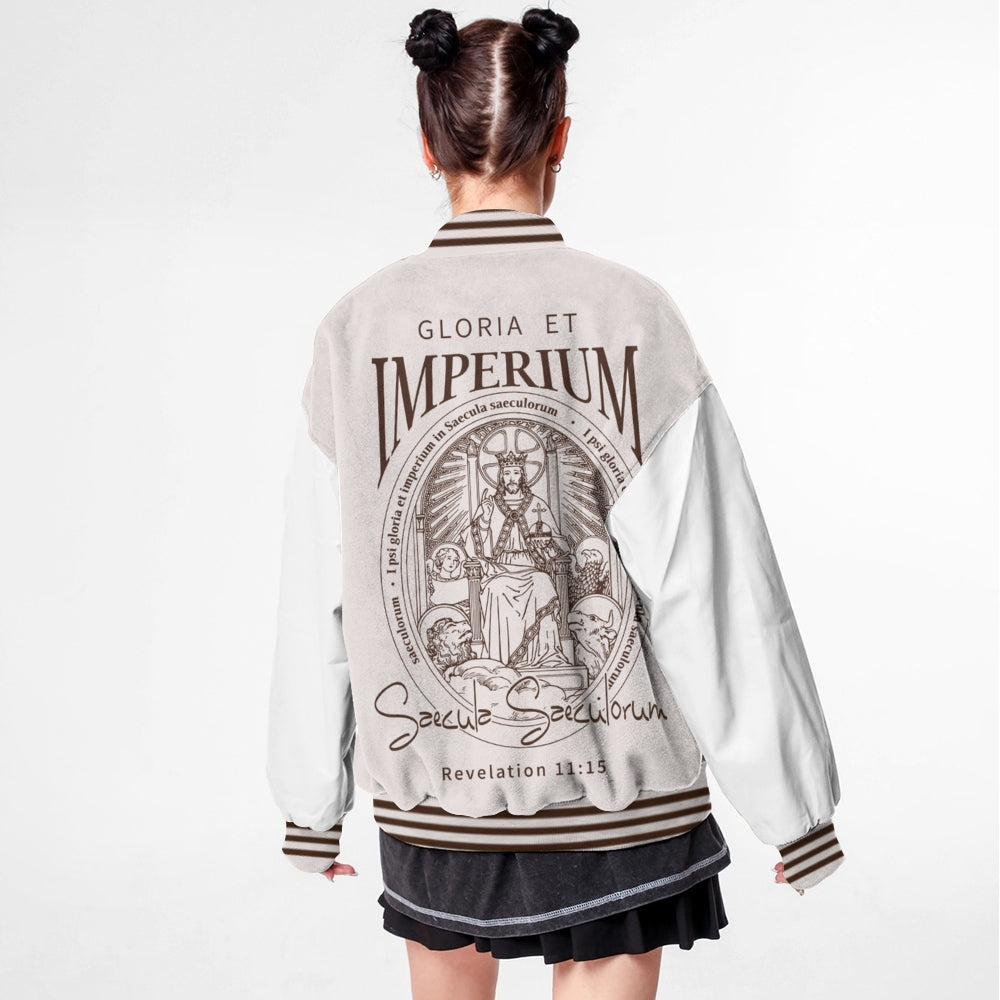 Glory And Empire Baseball Jacket