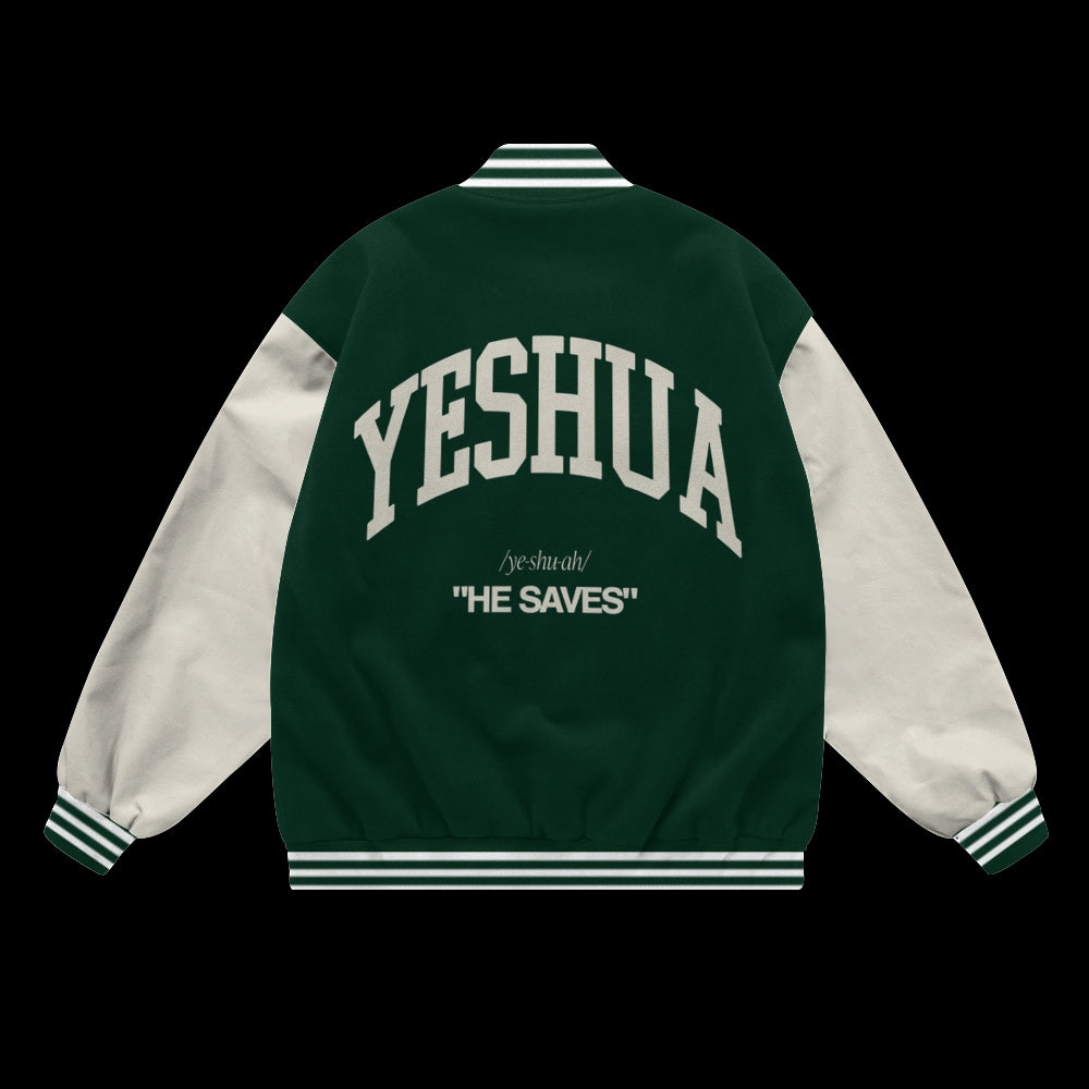 Yeshua Baseball Jacket