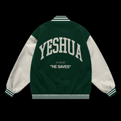 Yeshua Baseball Jacket