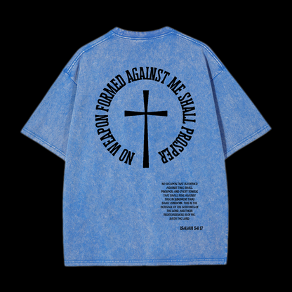 No Weapon Forged Against You Washed T-Shirt