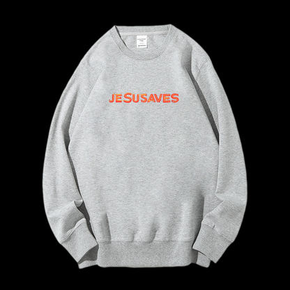 Jesus Saves Crewneck Sweatshirt