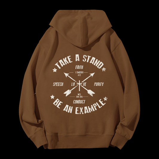 Take A Stand Drawstring Hoodie
