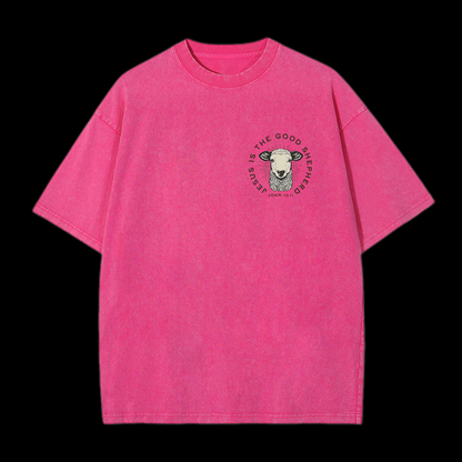 He Left The 99 To Rescue Me Washed T-Shirt