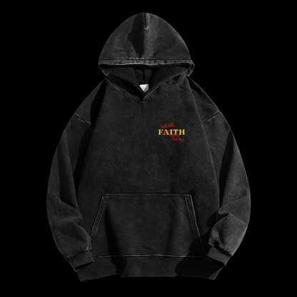 Jesus Is King Washed Hoodie