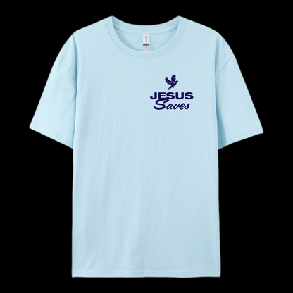 Jesus Saves Cotton T-Shirt