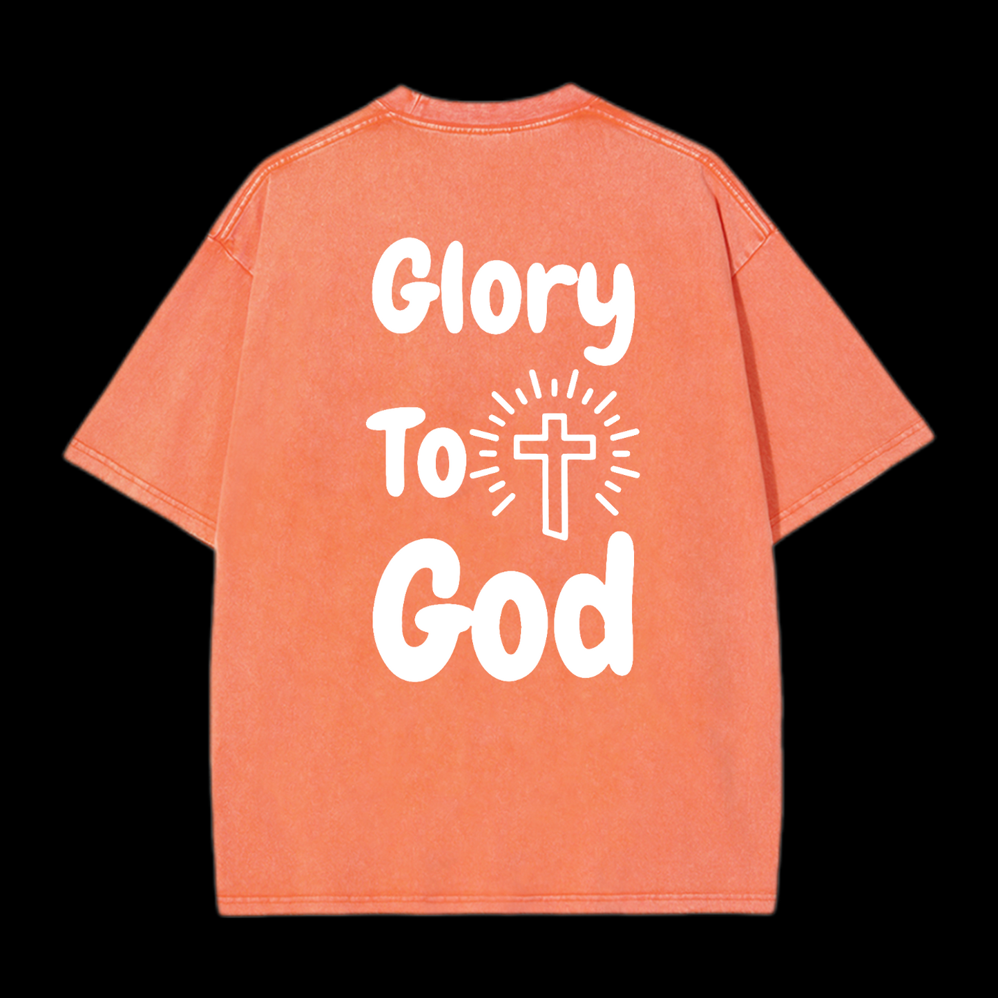 Glory To God Washed T-Shirt