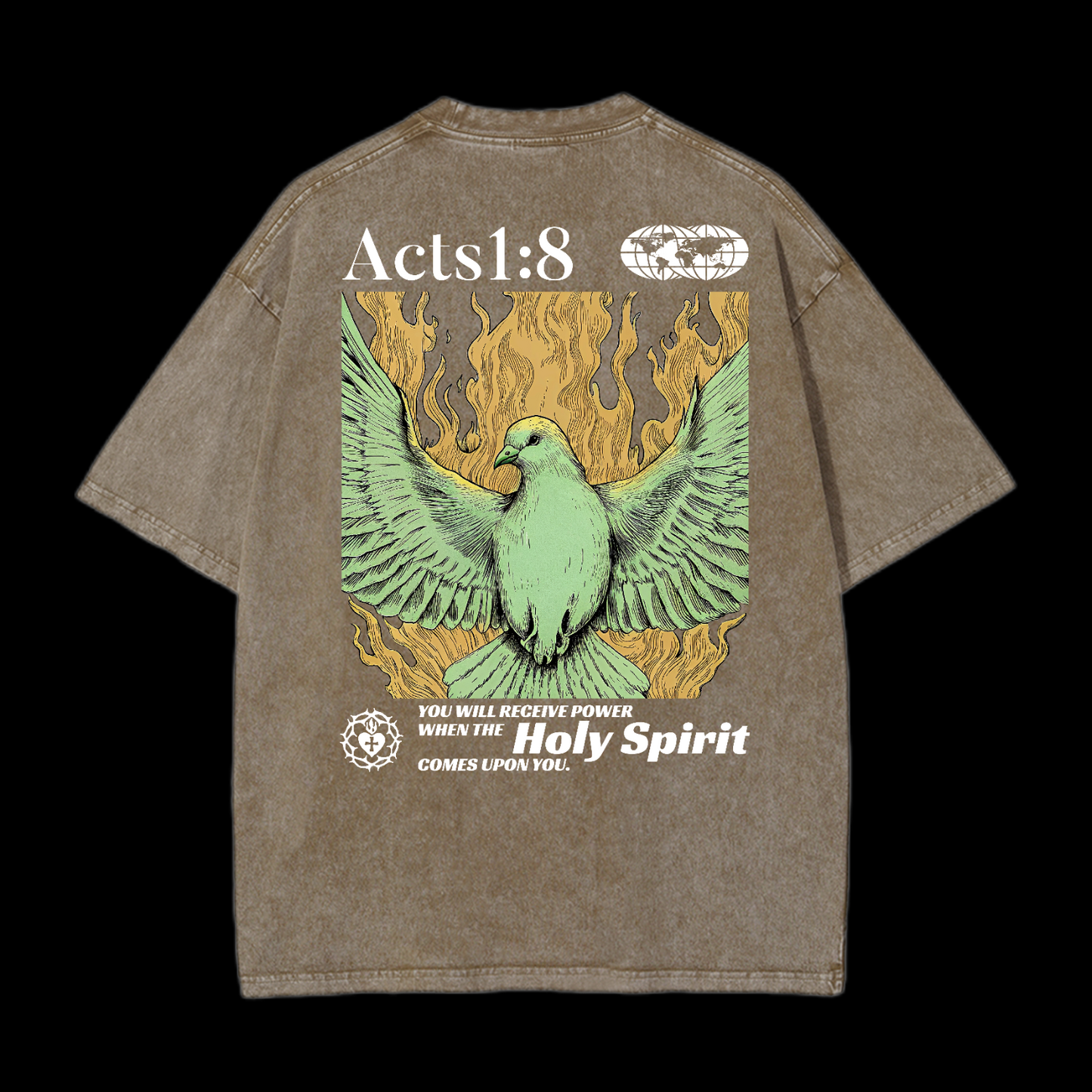 Holy Spirit Washed T-Shirt