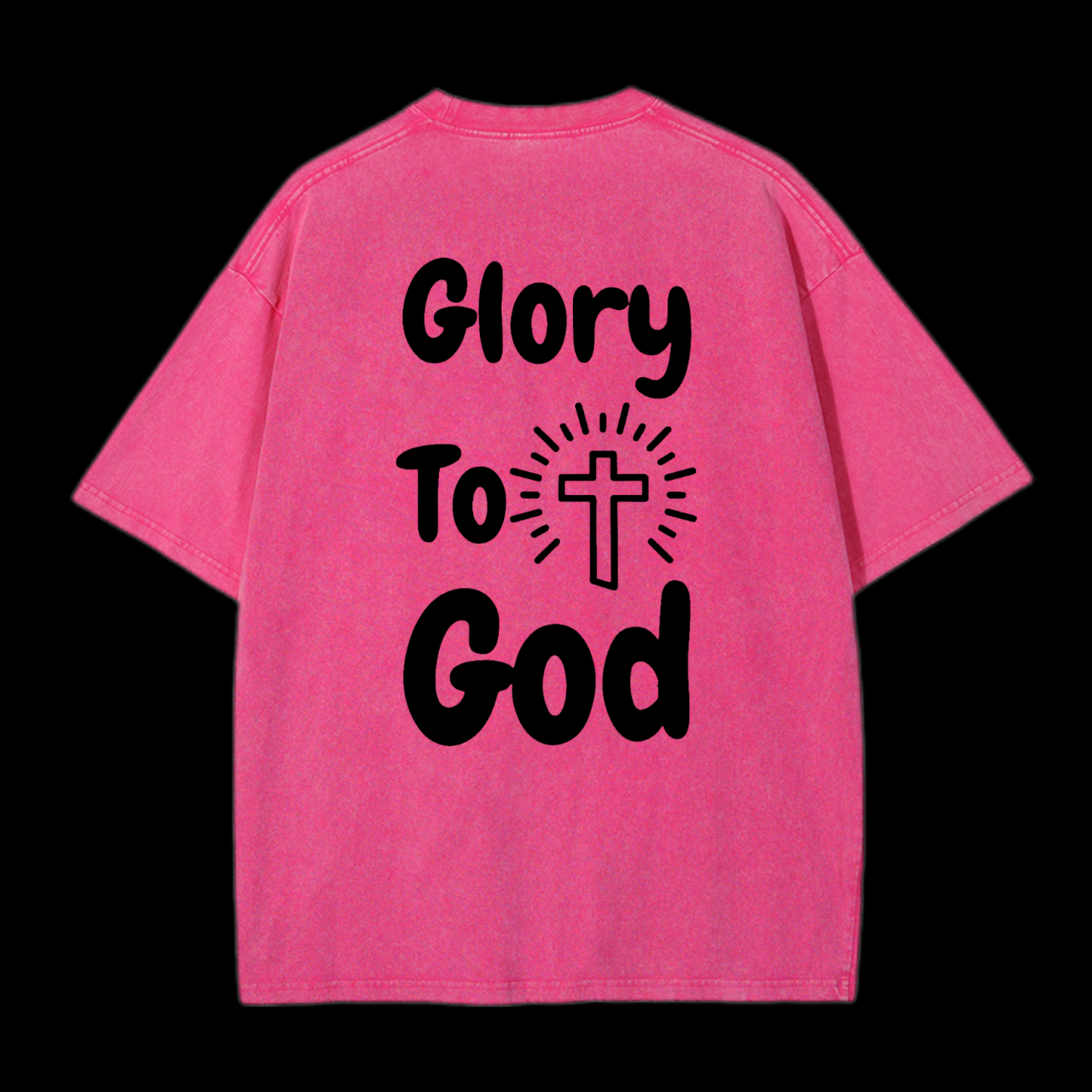 Glory To God Washed T-Shirt