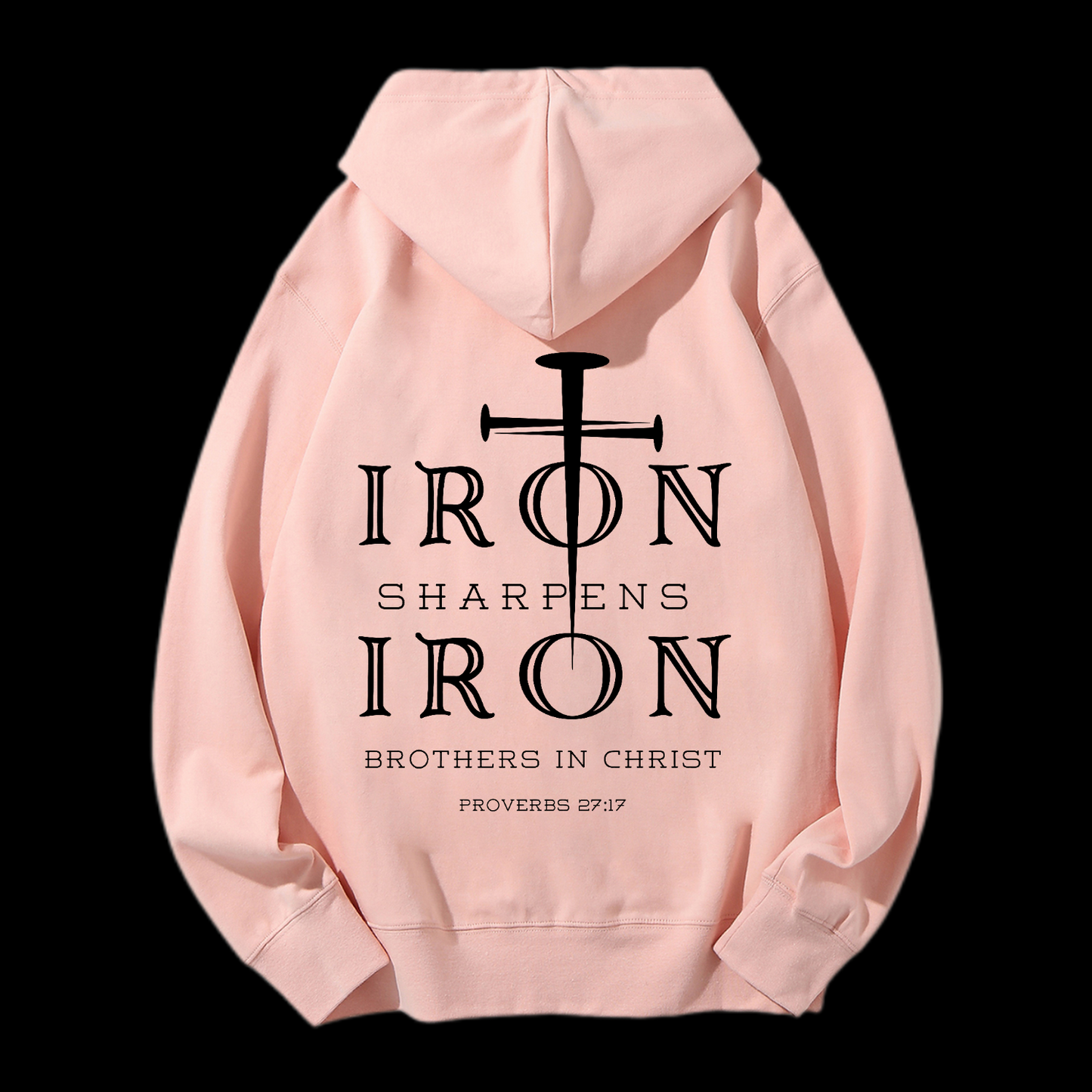 Iron Sharpens Iron Drawstring Hoodie