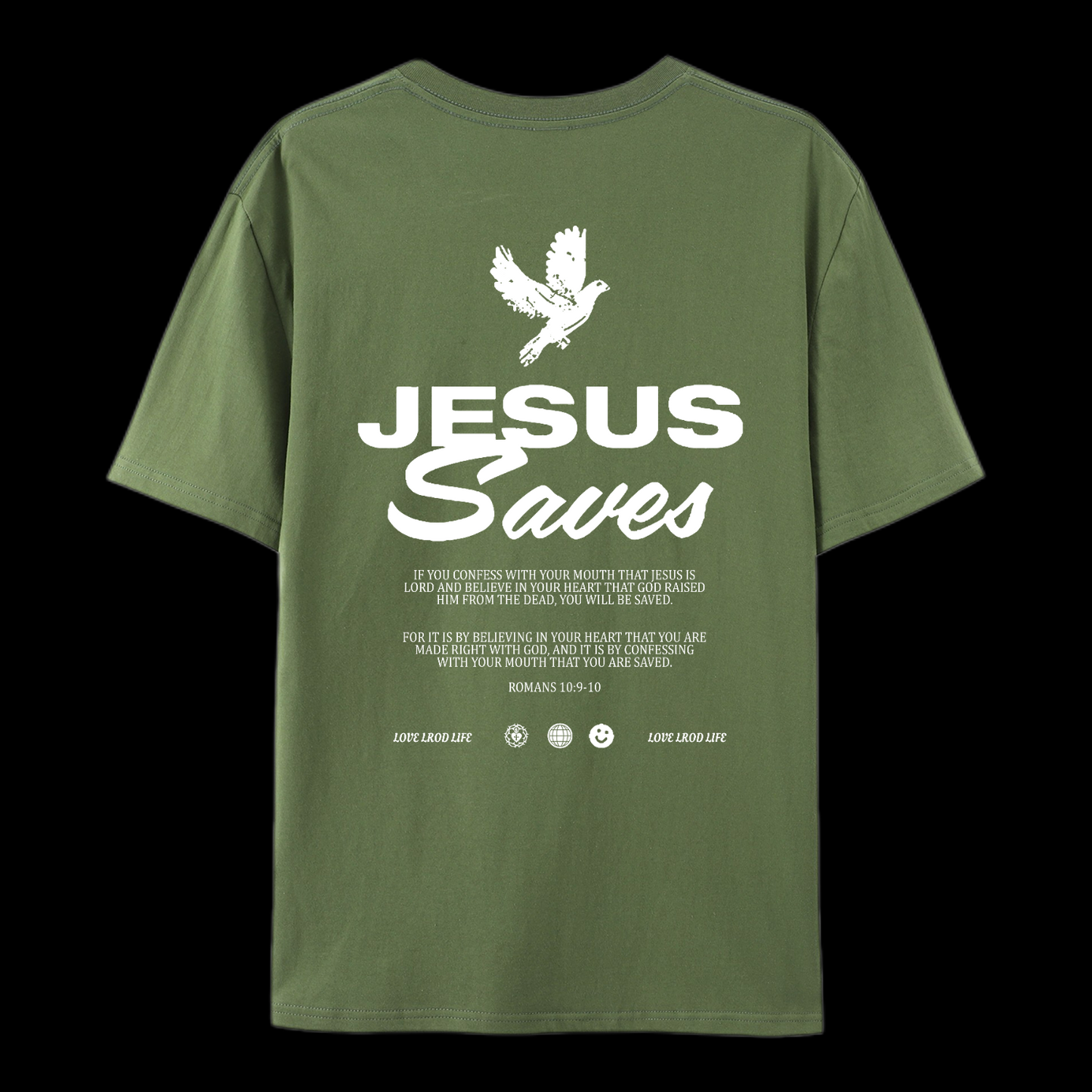 Jesus Saves Cotton T-Shirt