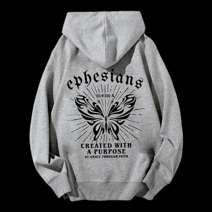 Created With A Purpose Drawstring Hoodie