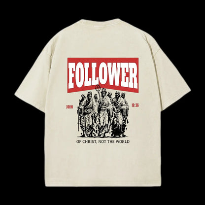 Follower Christian Washed T-Shirt