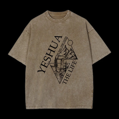 Yeshua The Way The Truth The Life Christian Tee
