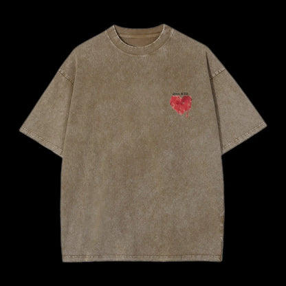 I Am The Resurrection Christian Washed T-Shirt