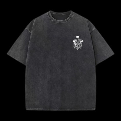 Death Has Been Defeated Washed T-shirt