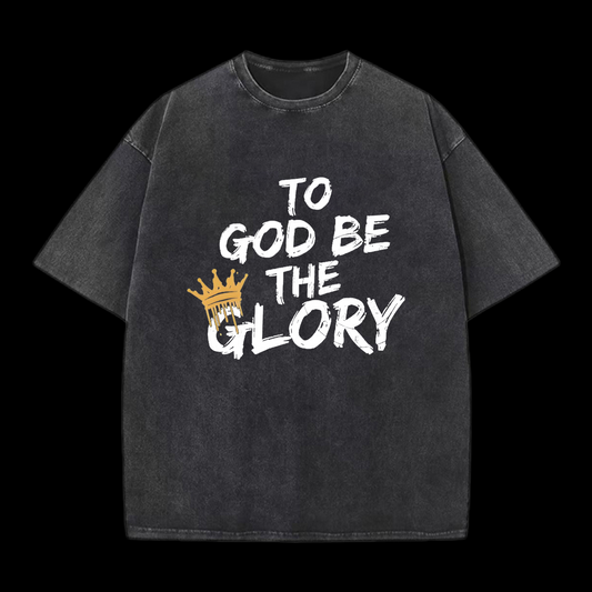 To God Be The Glory Printed Men's Tee