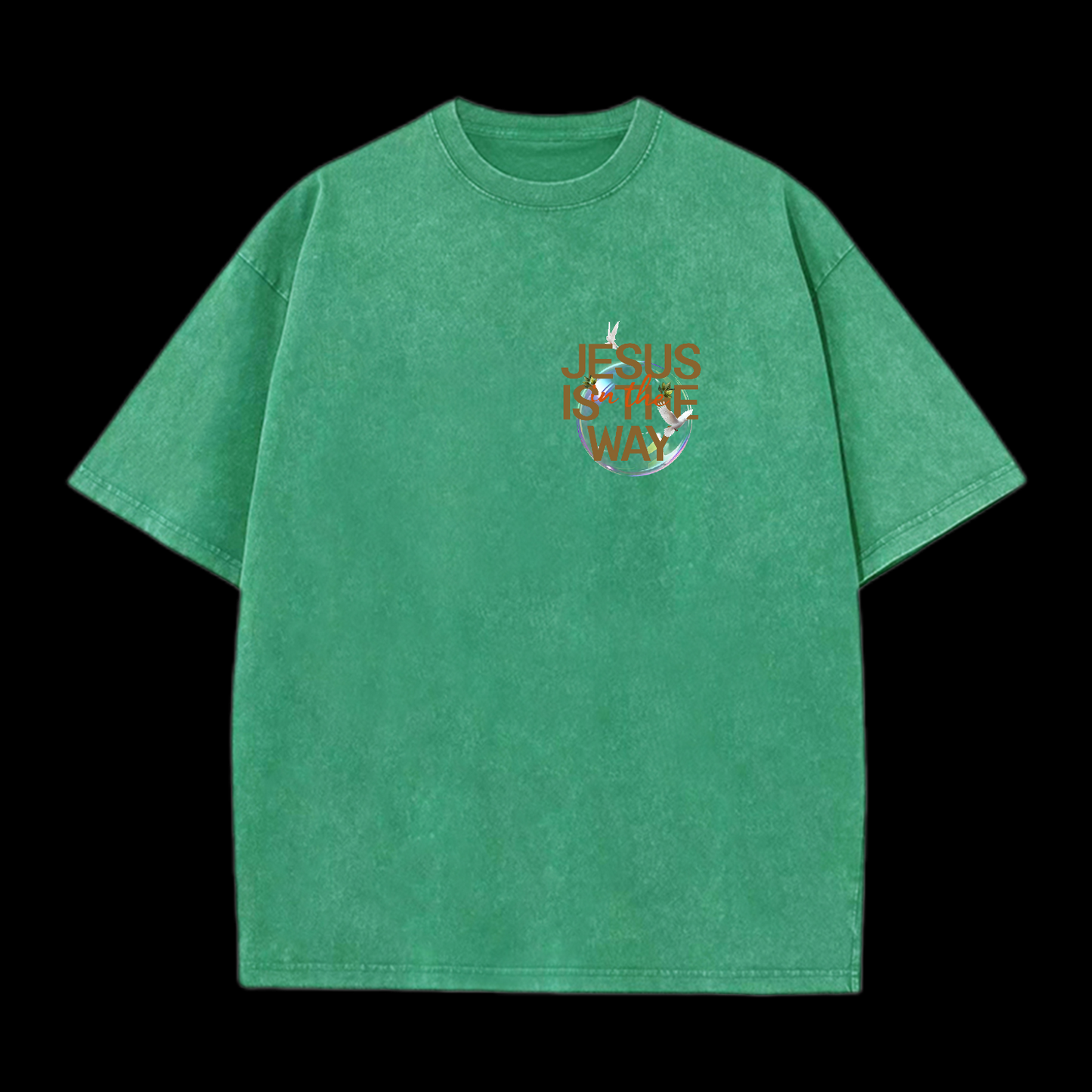 Jesus Is The Way Washed T-Shirt