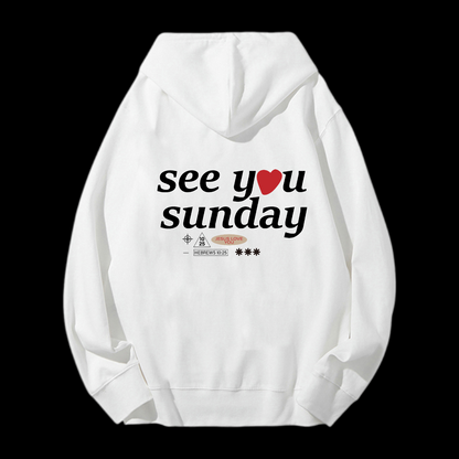 Faith Is Believe In Jesus Drawstring Hoodie
