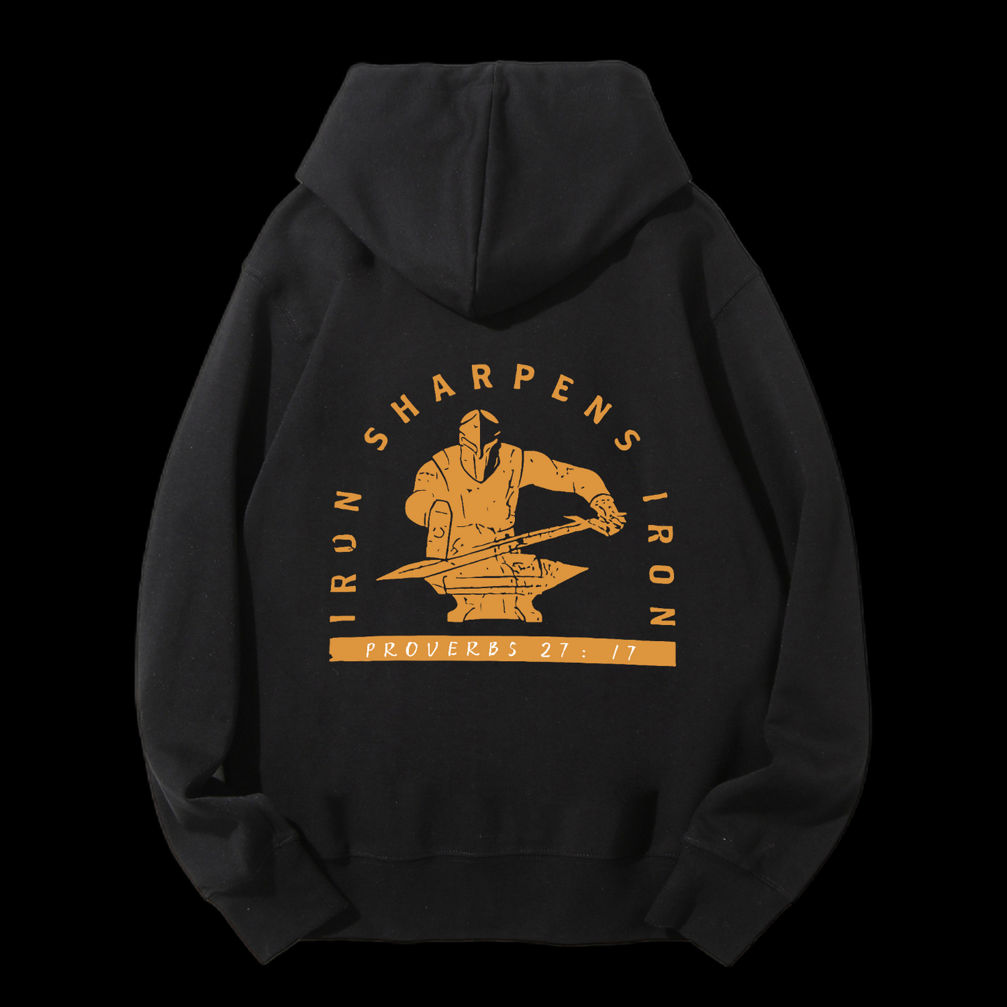 Iron Sharpens Iron Drawstring Hoodie