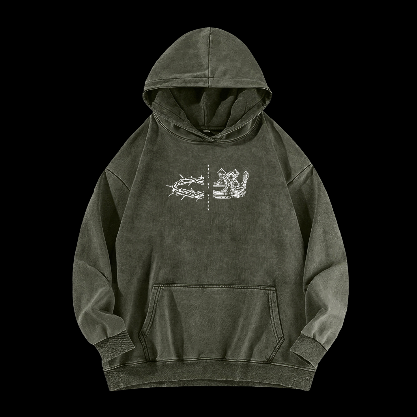 King Of Glory Washed Hoodie