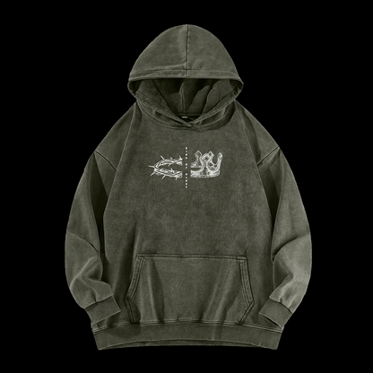King Of Glory Washed Hoodie