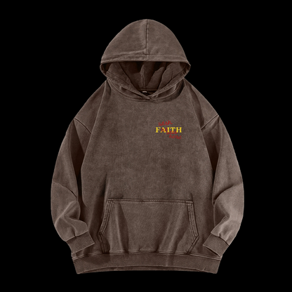 Jesus Is King Washed Hoodie
