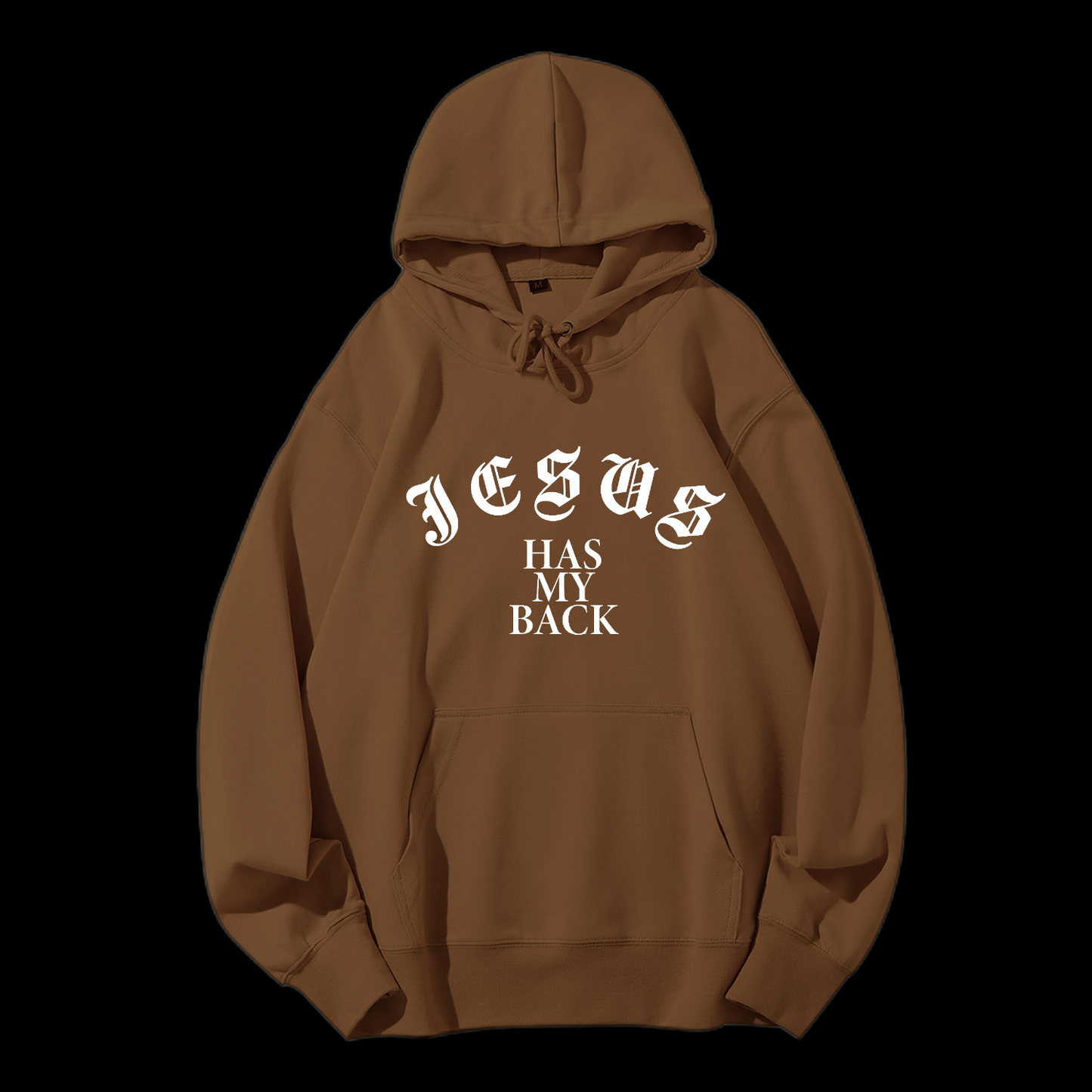 Jesus Has My Back Drawstring Hoodie