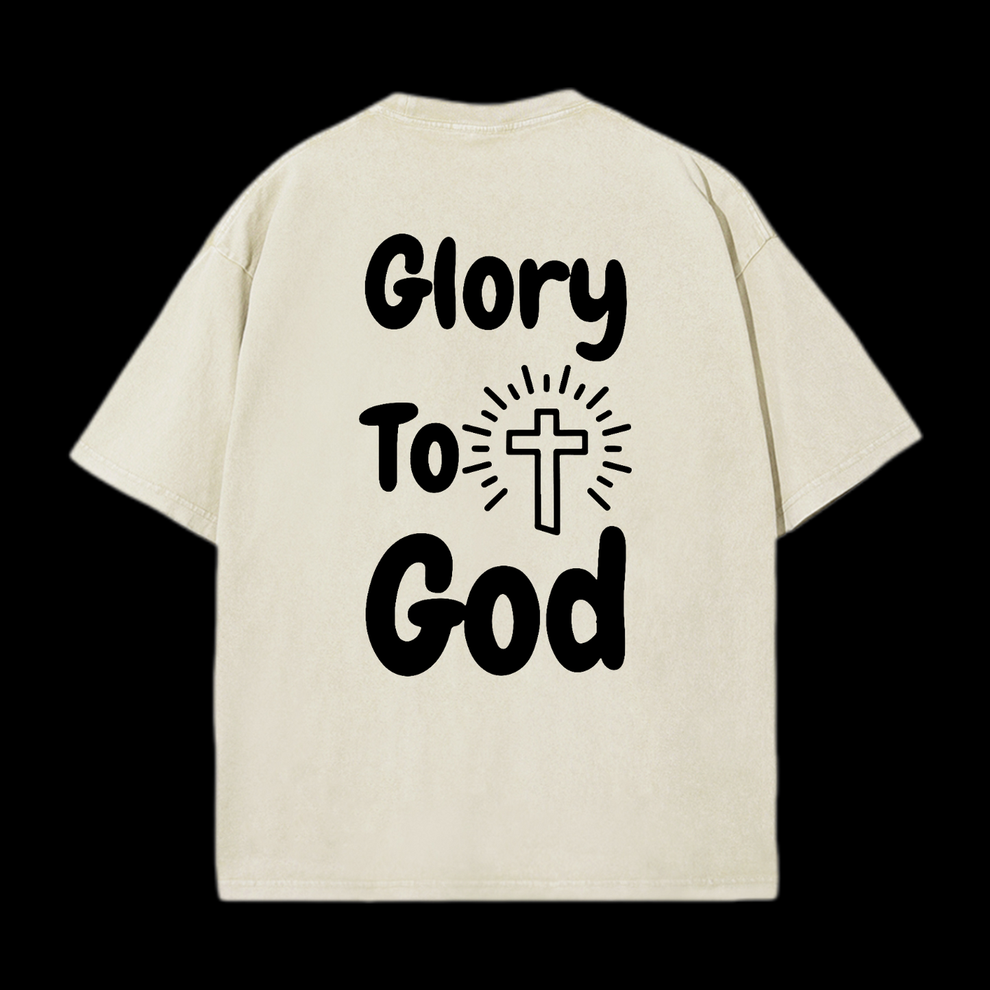 Glory To God Washed T-Shirt