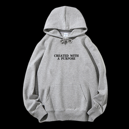 Created With A Purpose Drawstring Hoodie