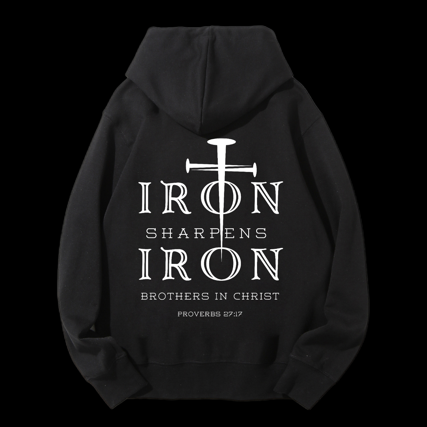 Iron Sharpens Iron Drawstring Hoodie