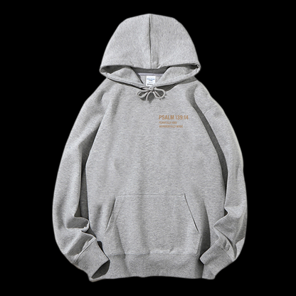 God's Work Psalm 139:14 Drawstring Hoodie