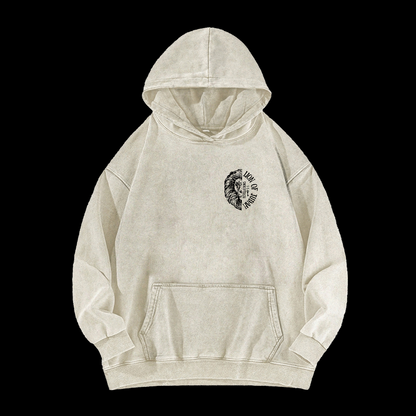 Lion Of Judah Washed Hoodie