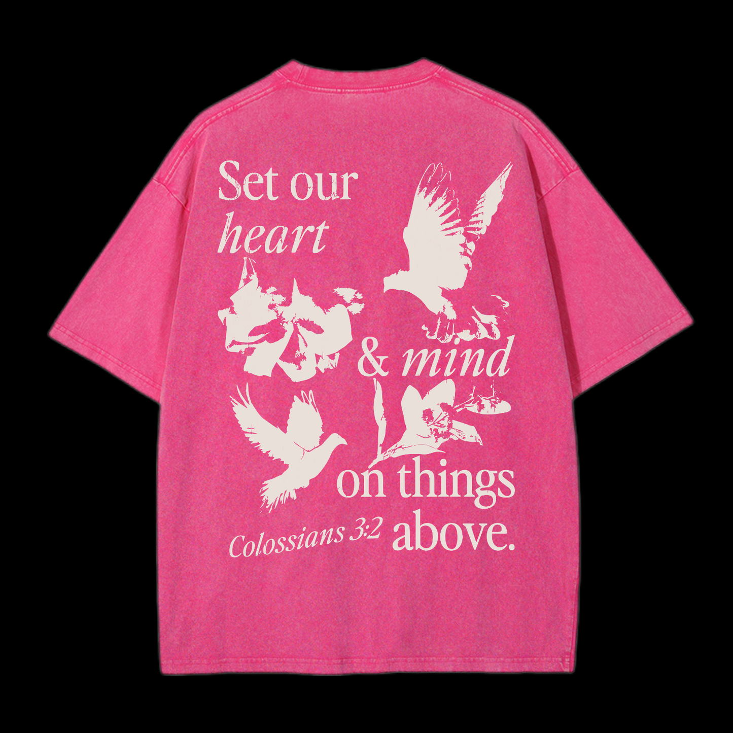 Set Our Heart Washed T-Shirt