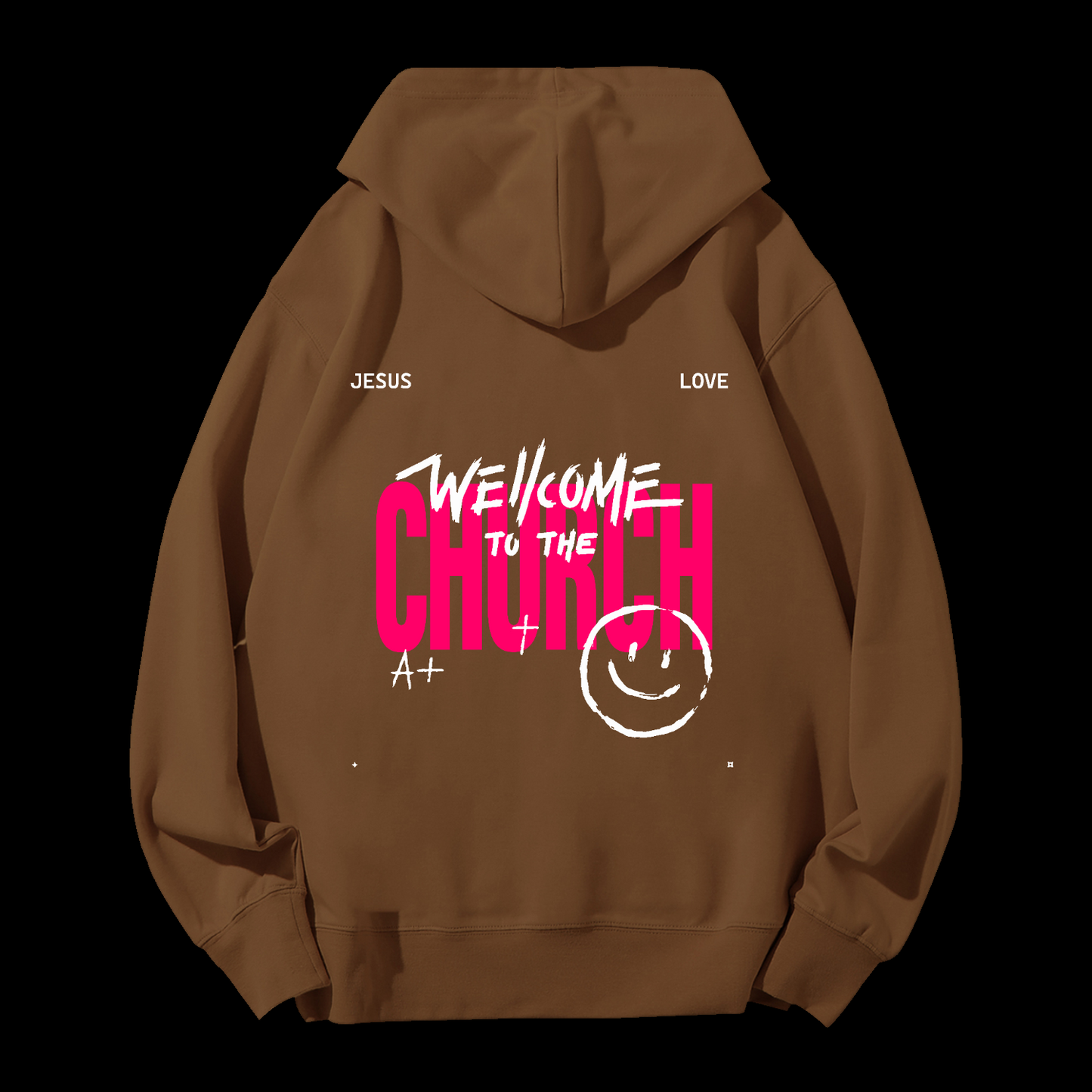Welcome To The Church Drawstring Hoodie