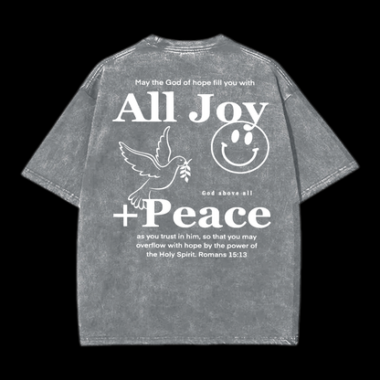 God Above All  Washed T-Shirt